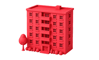 Red Condo Icon