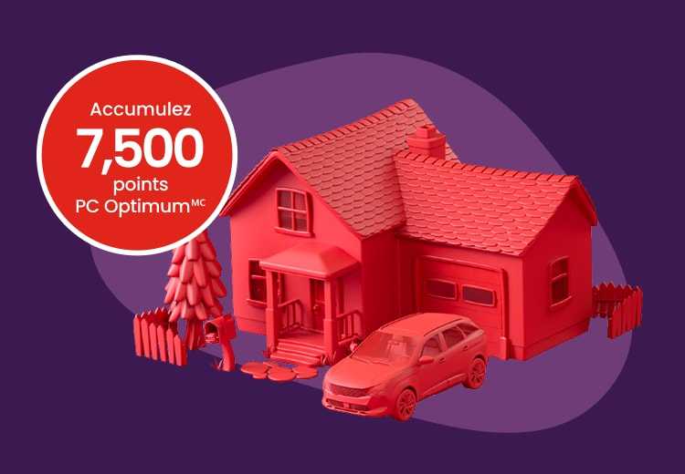 Accumulez 7,500 points PC Optimum