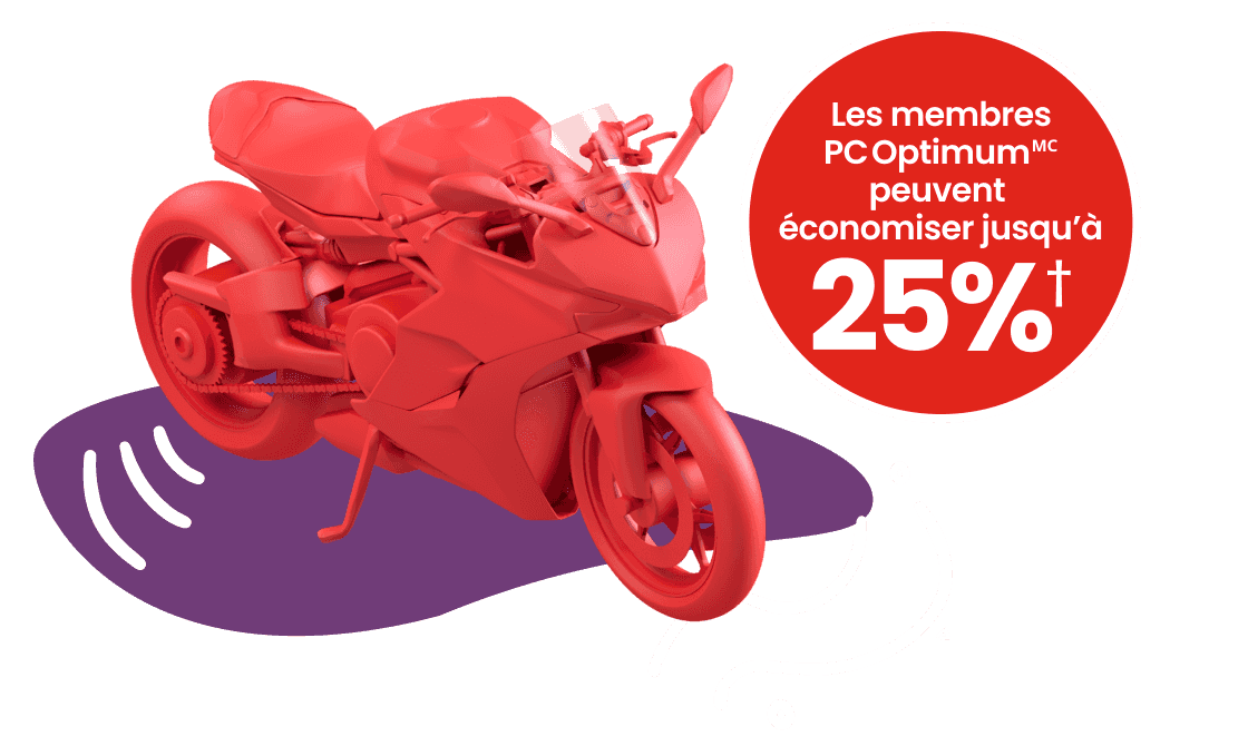 Les membres PC Optimum peuvent économiser jusqu’à 25 % †.