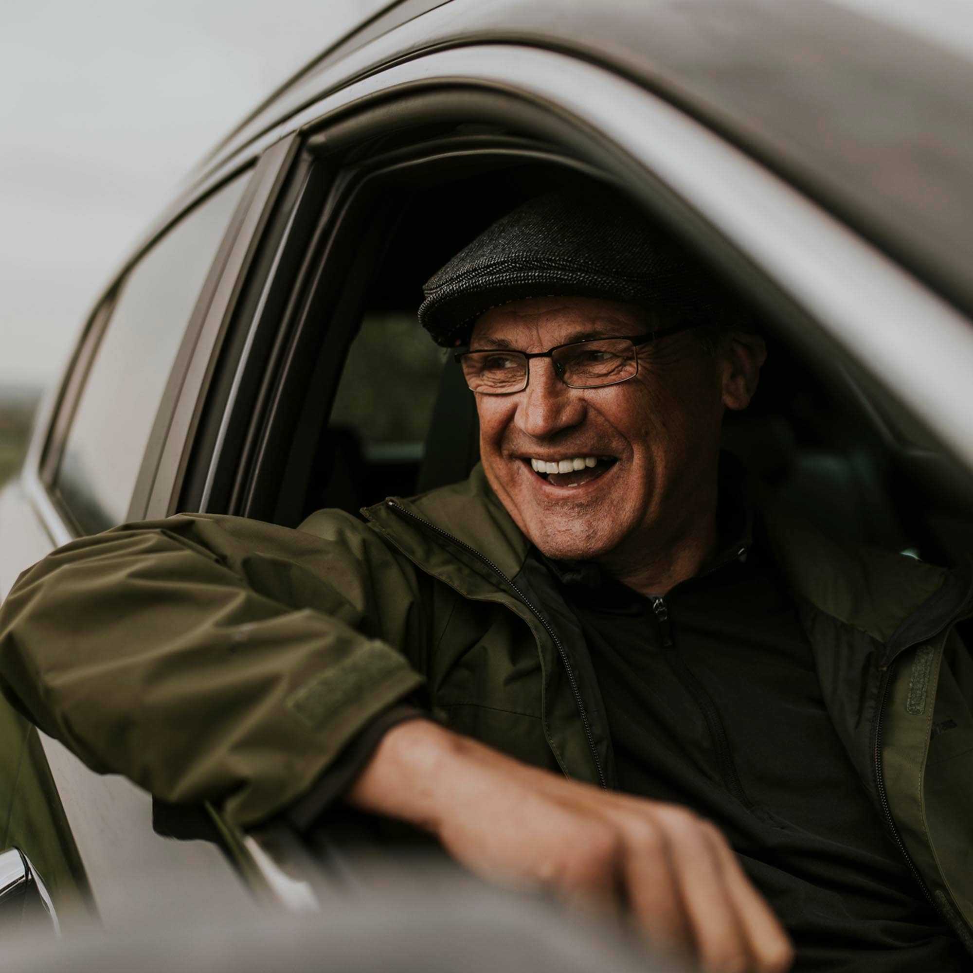 Older man in The Car Moncton