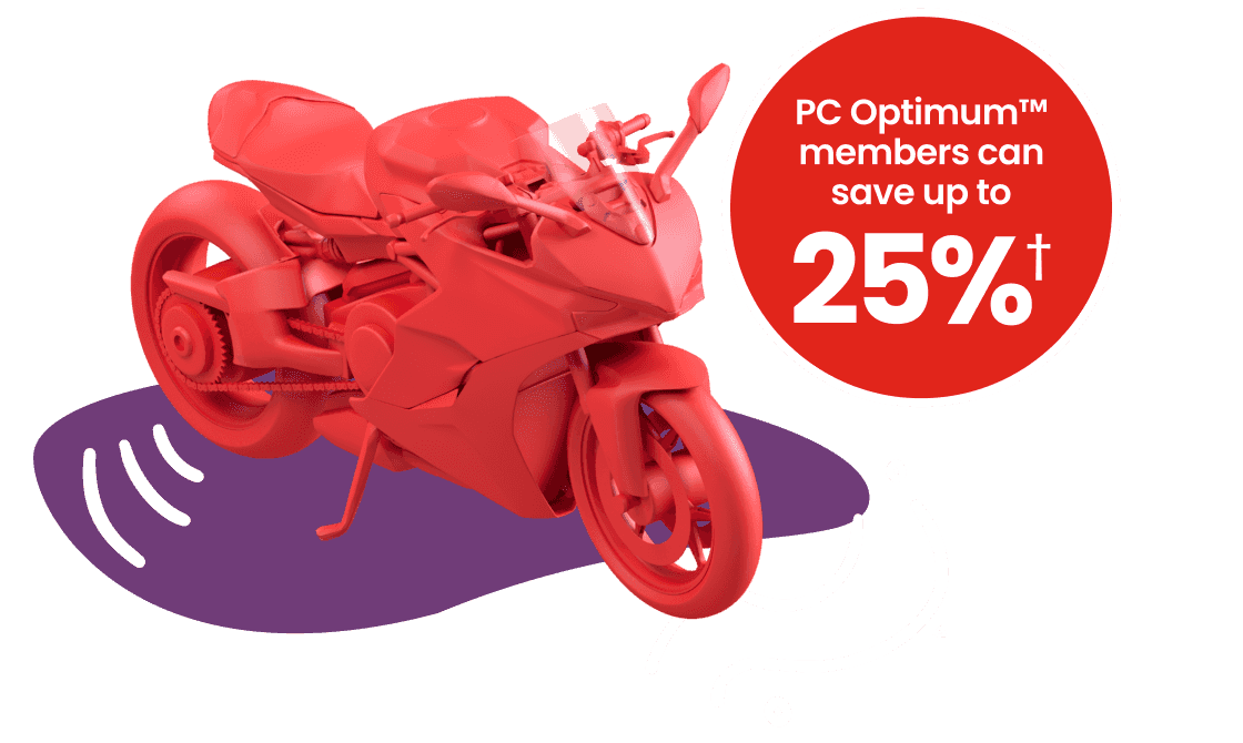 PC Optimum™ members can save up to 25%†.