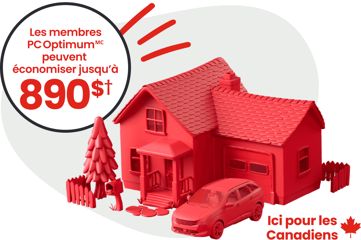Les membres PC OptimumMC peuvent économiser jusqu’à 890 $ †.