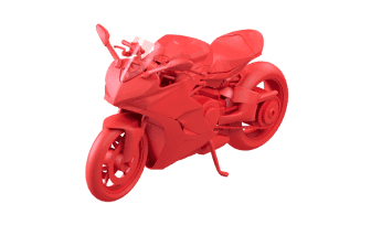 Red Sport-bike Icon