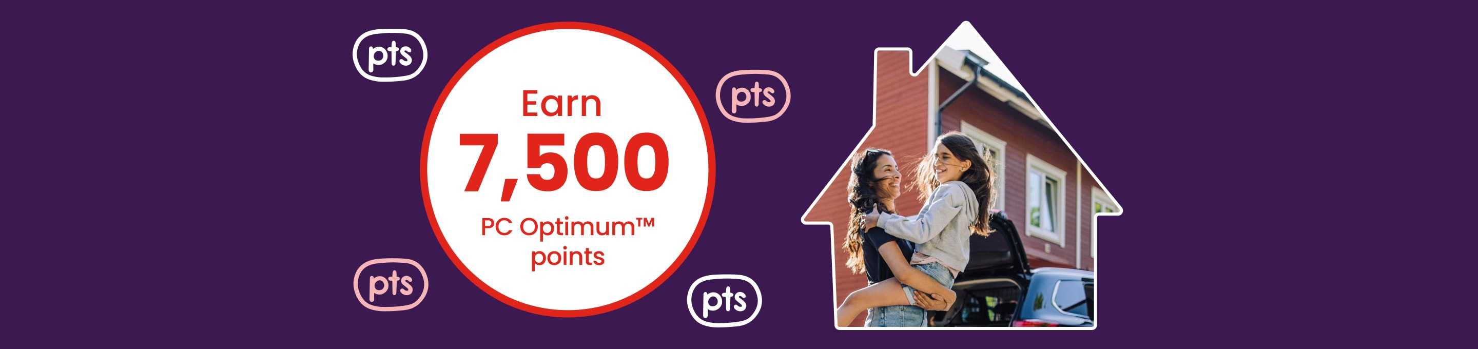 Earn 7500 PC Optimum points