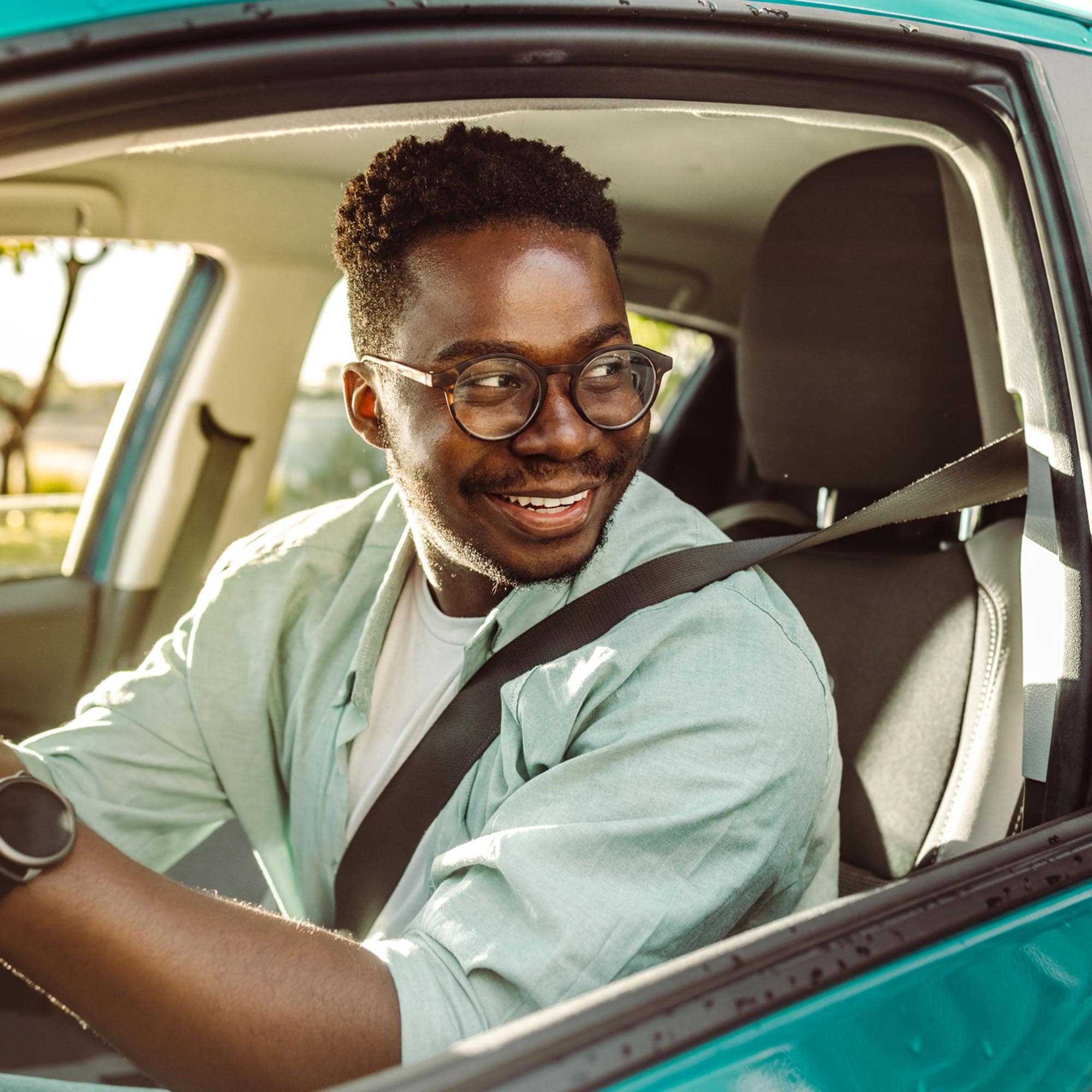 Young man in the car - Ottawa