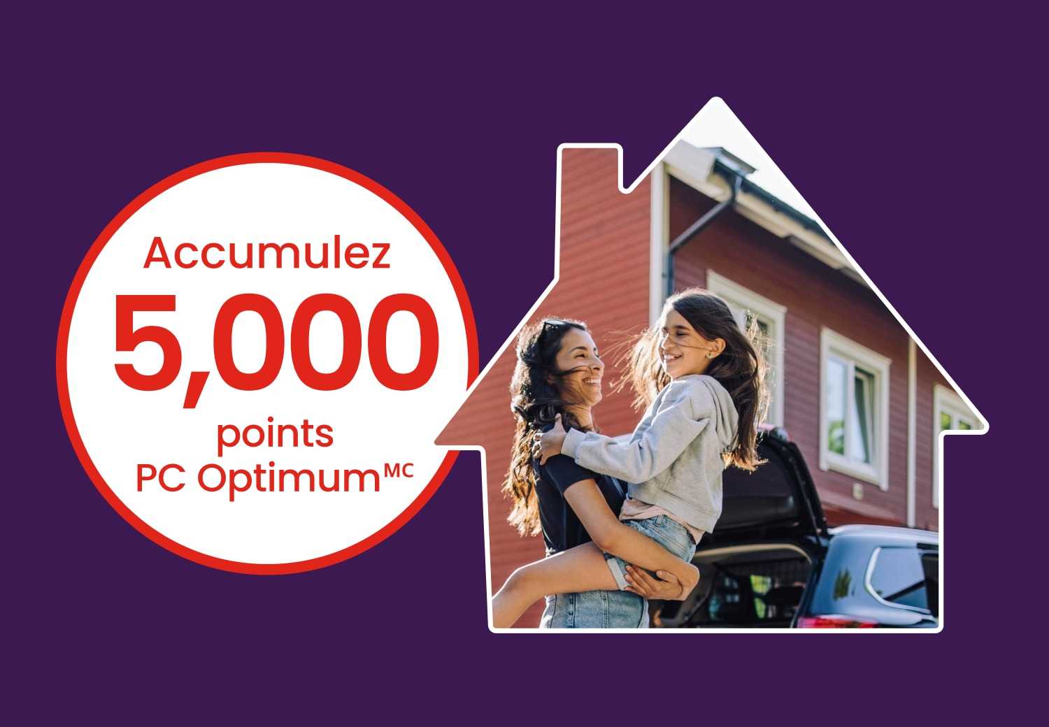 Accumulez 5,000 points PC Optimum