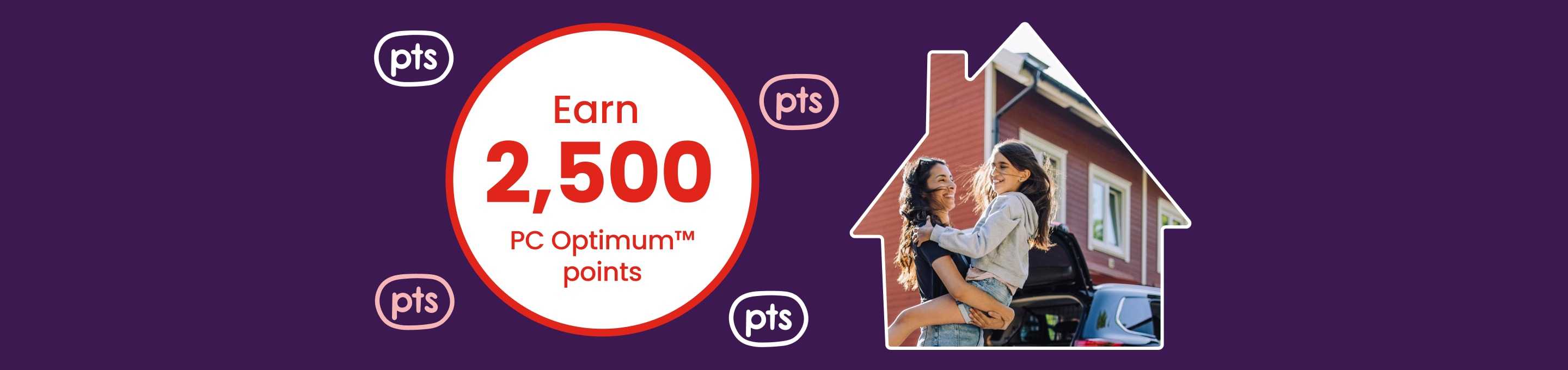 Earn 2500 PC Optimum points