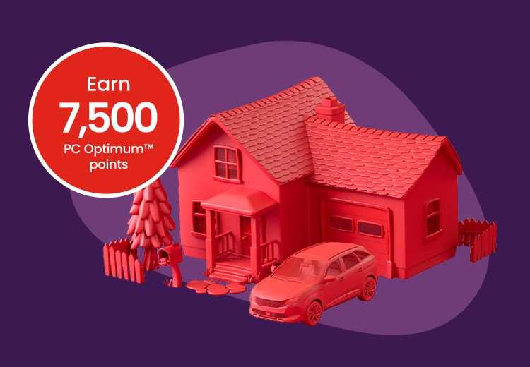 Earn 7500 PC Optimum points