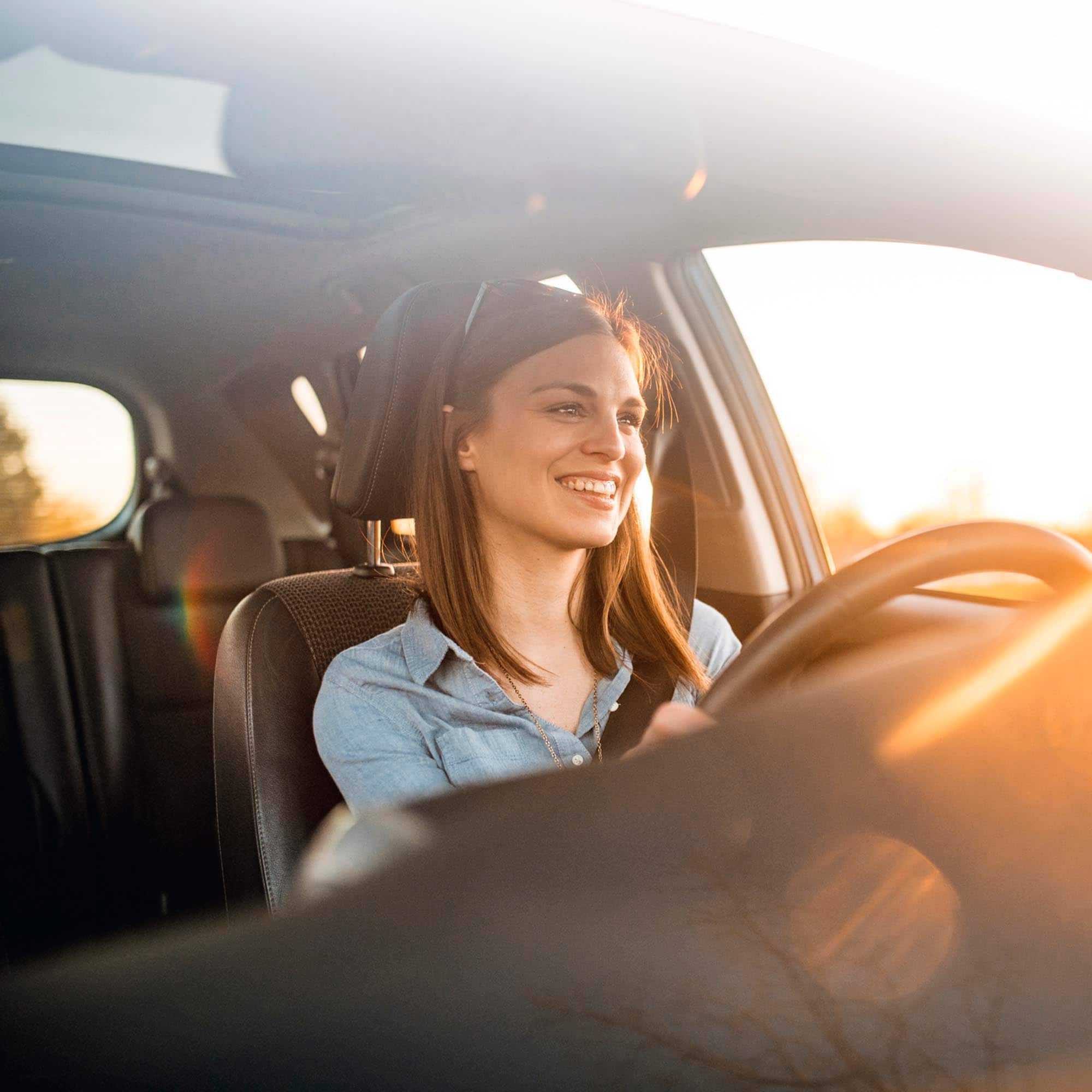 Girl driving Car - Saint John