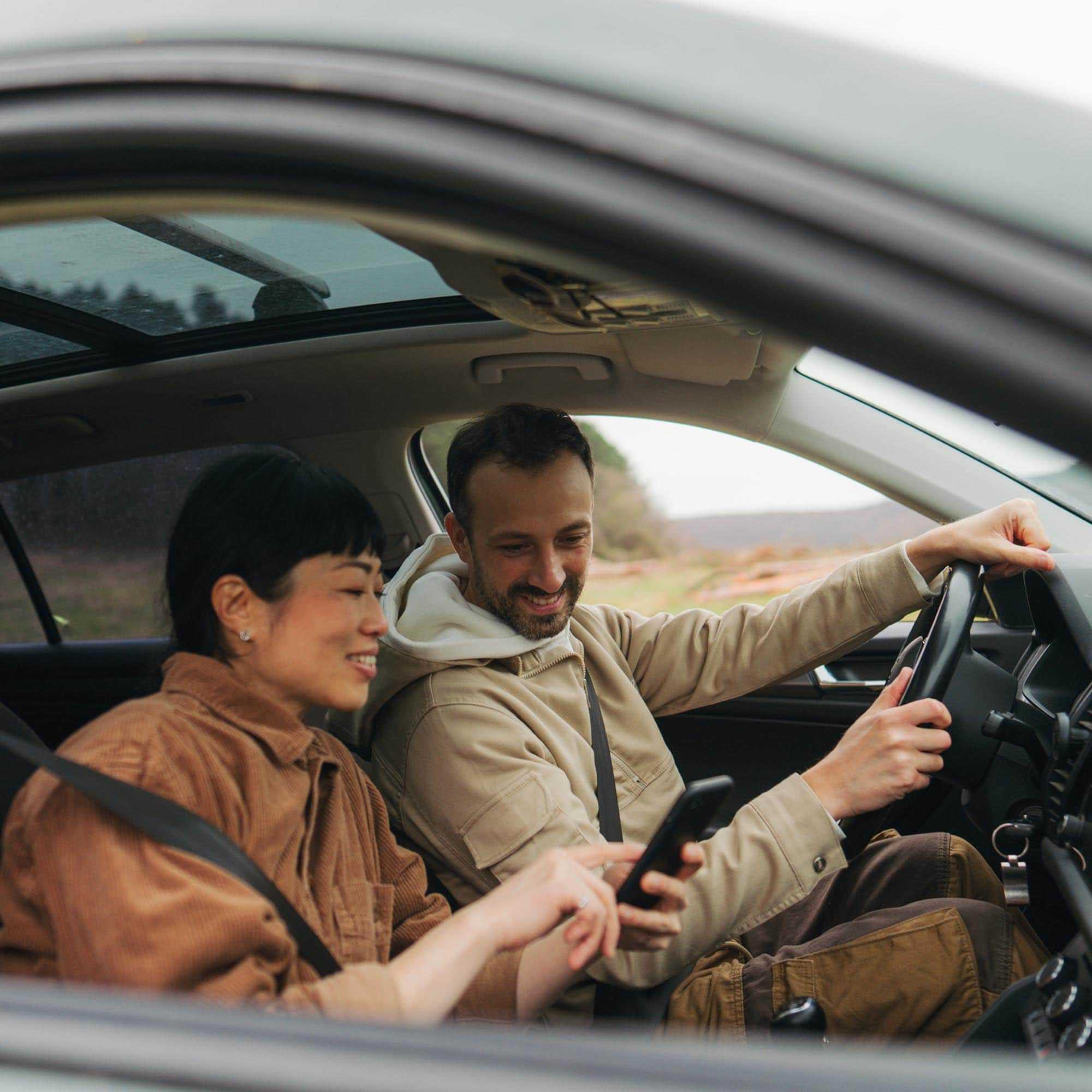 Couple in The Car - Barrie