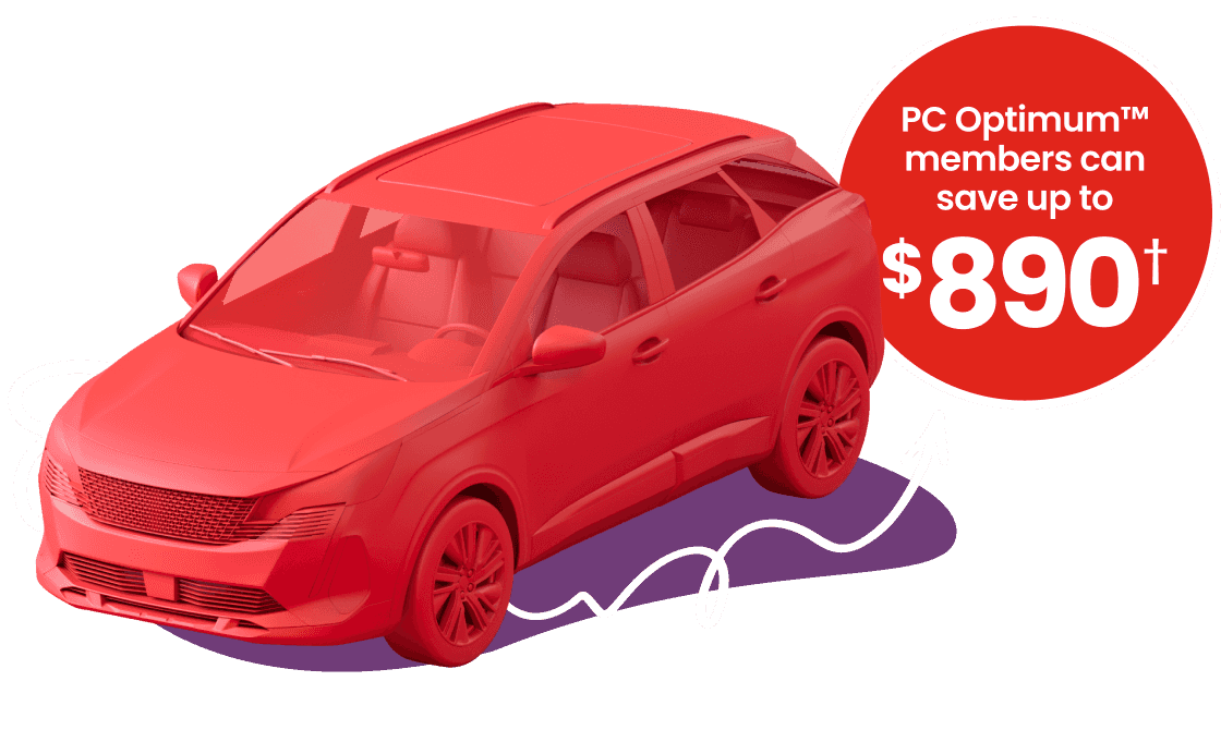 PC Optimum™ members can save up to $ 890 †.