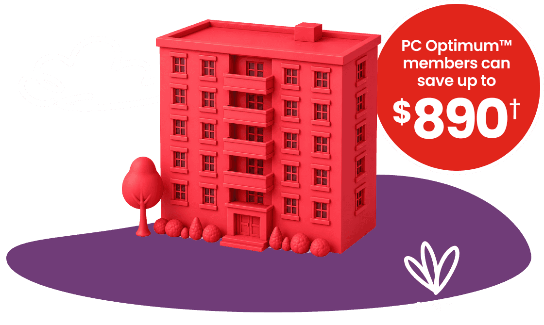 PC Optimum™ members can save up to $890†.